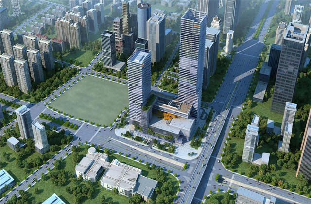 3003新葡的京智汇安装成功中标阿里巴巴华中总部机电项目